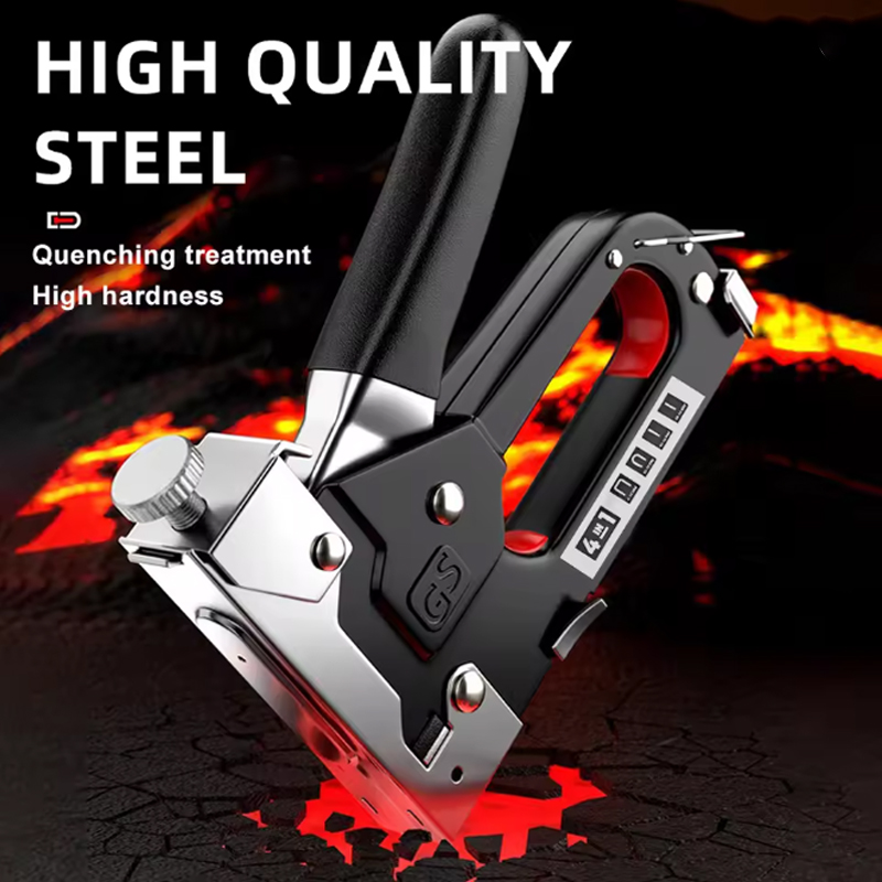 Stapler Heavy Duty - DIY furniture hand-stitched gun, four-in-one stitched