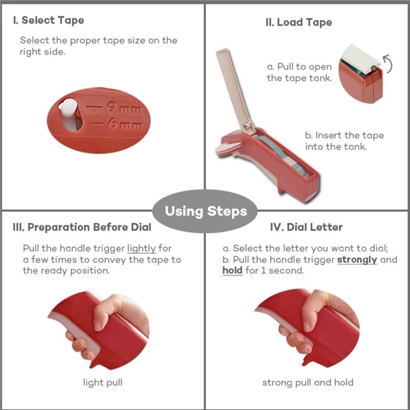 VEHO-DIY Manual Embossing Labe - Label Maker 评论和价格