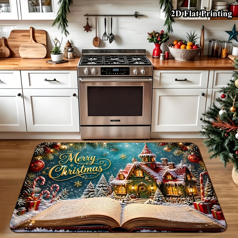 1pc 2D Flat Christmas Rug, Mag - Commercial Book Printing Machines 评论和价格