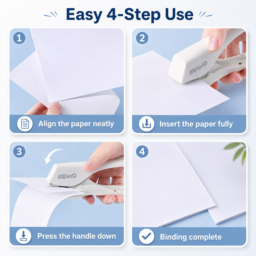 1 Pack of Needleless Creasing  - Stapler Heavy Duty 评论和价格