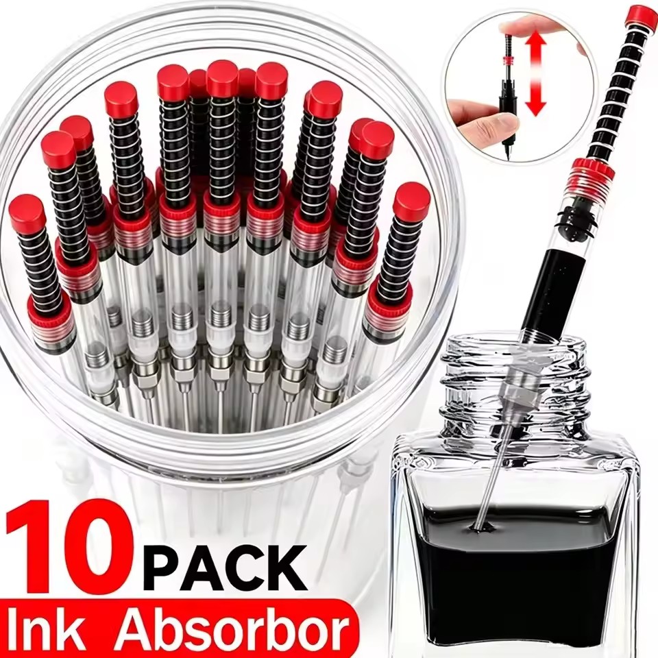1-10pcs Fountain Pen Filler In - Ink Cartridge 评论和价格
